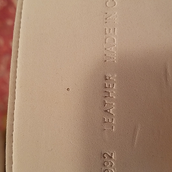 VTG 1990s leather belt - Picture 4 of 4